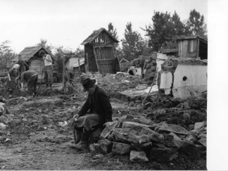 1970. Tiszai árvíz (Fotó: MTI)