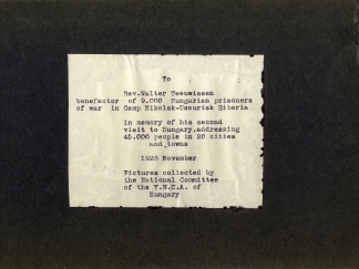 Walter Teeuwissen emlékalbum 1928